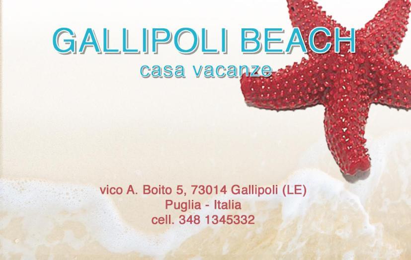 Appartement Gallipoli Beach Gallipoli